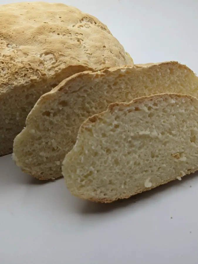 Sliced gluten free bread